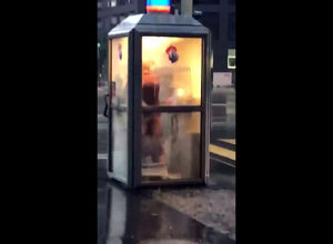 Brit duo boinks in telephone booth in